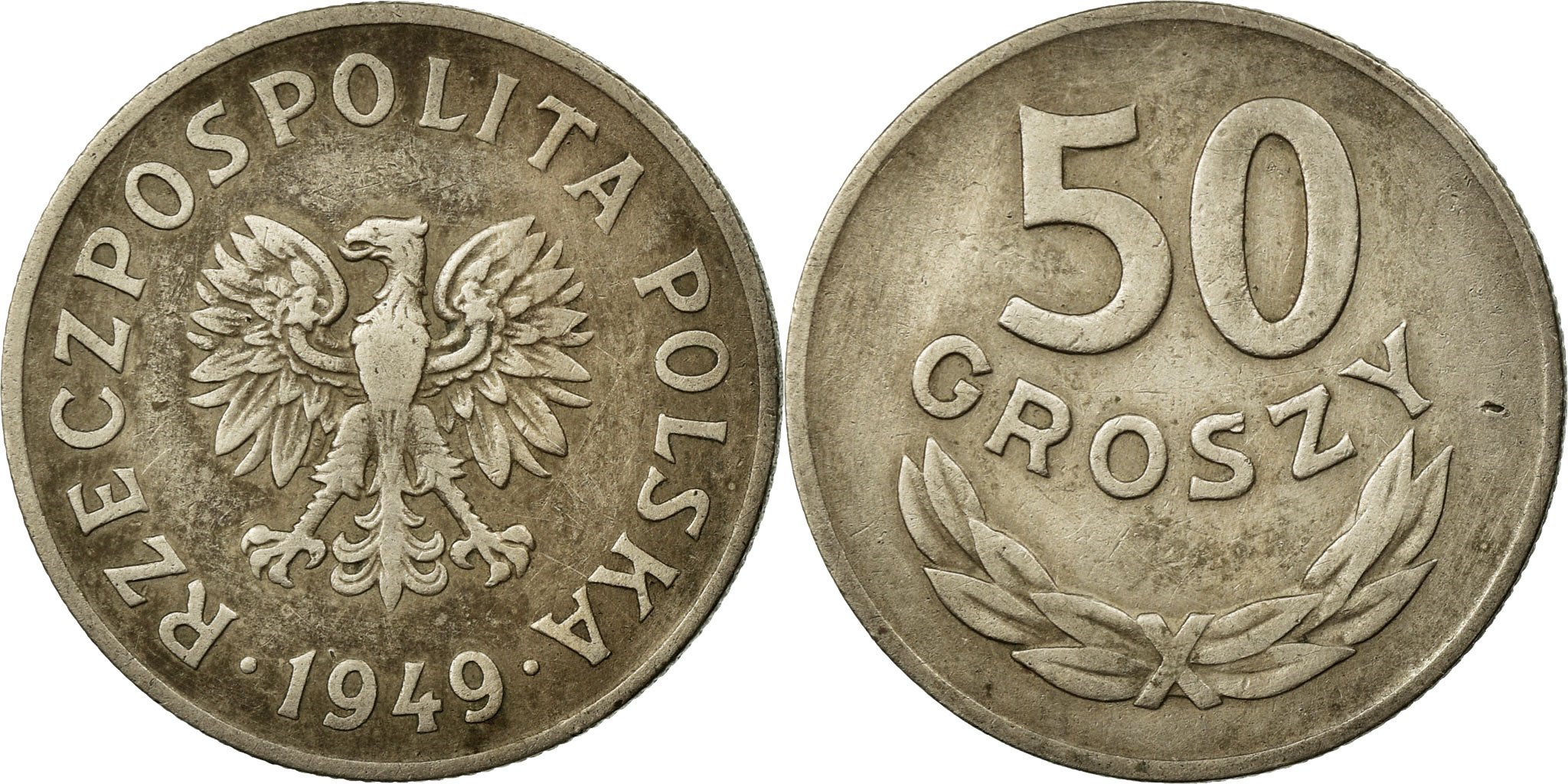 1949 Poland outlet Coin