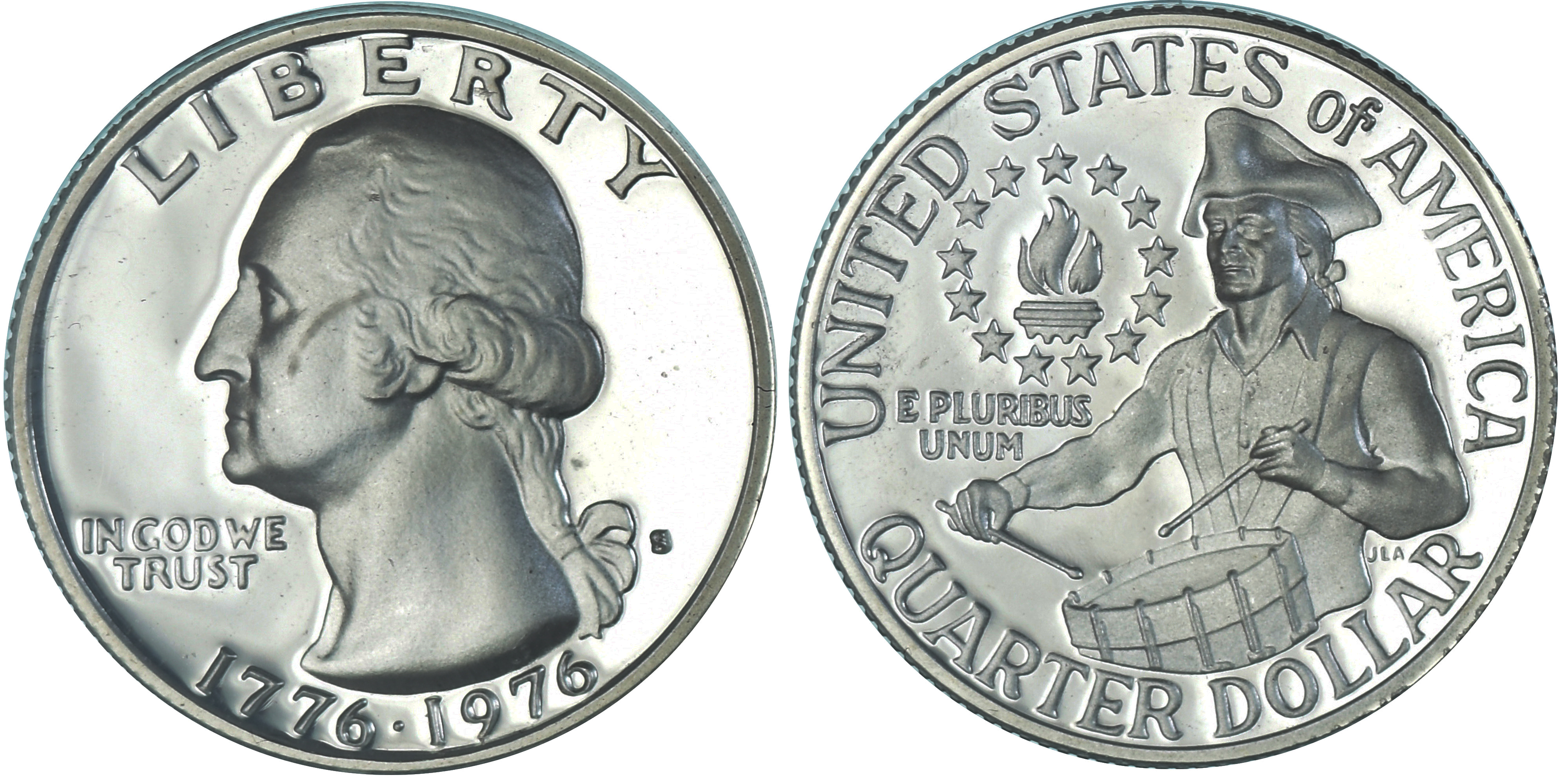 Coin, United States, Washington, quarter dollar, 1976, San Francisco,