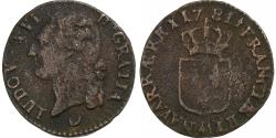 World Coins - France, Louis XVI, 1/2 Sol, 1781, Metz, Copper, , Gadoury:349