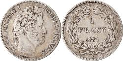 World Coins - Coin, France, Louis-Philippe, Franc, 1834, Paris, , Silver, KM:748.1