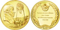 World Coins - France, Medal, L'Histoire de la Conquête de l'Air, Premiers aérostiers