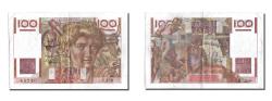 World Coins - Banknote, France, 100 Francs, 100 F 1945-1954 ''Jeune Paysan'', 1954