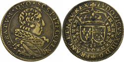 World Coins - France, Token, Louis XIII, ARDENNES - FABRIQUE DE JETONS DE SEDAN, 1625, Brass