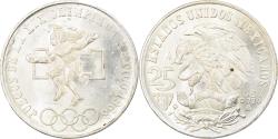 World Coins - Coin, Mexico, 25 Pesos, 1968, Mexico City, , Silver, KM:479.1