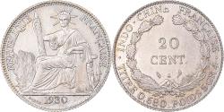 World Coins - Coin, FRENCH INDO-CHINA, 20 Cents, 1930, Paris, , Silver, KM:17.1