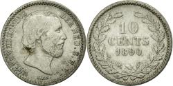World Coins - Coin, Netherlands, William III, 10 Cents, 1885, , Silver, KM:80