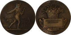 World Coins - France, Medal, Associations Agricoles, République française, Bronze, Lagrange