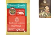 World Coins - San Marino, 2 Euro, 2007, Rome, 200e ANNIVERSAIRE DE LA NAISSANCE DE GIUSEPPE