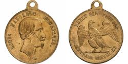 World Coins - France, Token, Réélection de Louis Napoléon Bonaparte, 1851, Brass,