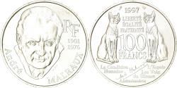World Coins - Coin, France, André Malraux, 100 Francs, 1997, , Silver, Gadoury:954