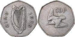 World Coins - IRELAND REPUBLIC, 50 Pence, 1970, Copper-nickel, , KM:24