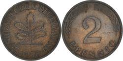 World Coins - Coin, GERMANY - FEDERAL REPUBLIC, 2 Pfennig, 1958, Munich, , Bronze