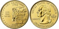 Us Coins - United States, Quarter, Quarter Dollar, 2007, U.S. Mint, NEW HAMPSHIRE