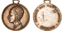 World Coins - France, Medal, Société des vins du Congo, Sovinco, Gastronomy, Augis