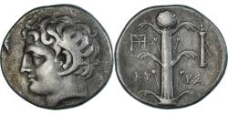 Ancient Coins - Kyrenaica, Magas, Didrachm, ca. 294-275 BC, Kyrene, Silver, , BMC:249b