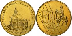 World Coins - Poland, 50 Euro Cent, Fantasy euro patterns, Essai-Trial, 2003, Nordic gold