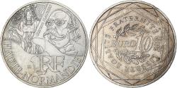 World Coins - France, 10 Euro, Haute-Normandie, 2012, Paris, , Silver