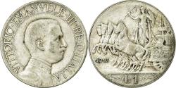 World Coins - Coin, Italy, Vittorio Emanuele III, Lira, 1913, Rome, , Silver, KM:45