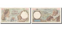 World Coins - France, 100 Francs, 1939, 1939-09-28, EF(40-45), Fayette:26.10, KM:94