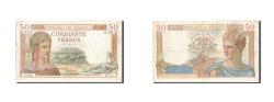 World Coins - Banknote, France, 50 Francs, 50 F 1934-1940 ''Cérès'', 1934, 1934-12-27