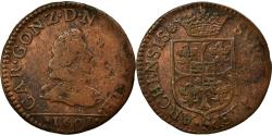 World Coins - Coin, FRENCH STATES, NEVERS & RETHEL, 2 Liard, 1608, Charleville,