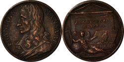World Coins - France, Medal, François Mansart, Architecte, History, 1666, Restrike
