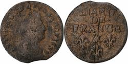 World Coins - France, Louis XIV, Liard, 1699, Aix, Copper, , Gadoury:81