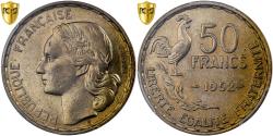 World Coins - France, 50 Francs, Guiraud, 1952, Paris, Cupro-Aluminium, PCGS,