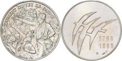 World Coins - France, Medal, Révolution Française, Serment du Jeu de Paume, 1989, Silver