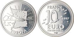 World Coins - France, Medal, 1997, 10 Euro Essai, Europa, , Silver