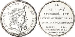 World Coins - France, Medal, Les Rois de France, Hugues Capet, History, , Nickel