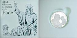 World Coins - Vatican, Pape François, 5 Euro, Journée mondiale de la Paix, 2013, Rome