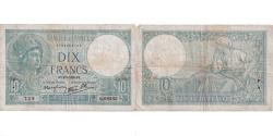 World Coins - France, 10 Francs, Minerve, 1939, Q.68255, VF(20-25), Fayette:7.1, KM:84