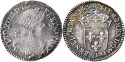 World Coins - Coin, France, Louis XIV, 1/12 Écu à la mèche longue, 1/12 ECU, 10 Sols, 1658