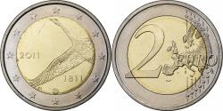 World Coins - Finland, 2 Euro, Finland National Bank, 2011, Vantaa, Bi-Metallic,