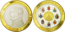 World Coins - Vatican, Medal, Le Pape François, 2013, , Copper Plated Silver