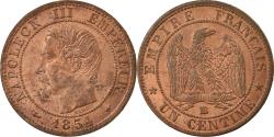 World Coins - Coin, France, Napoleon III, Napoléon III, Centime, 1854, Strasbourg,