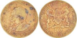 World Coins - Coin, Kenya, 10 Cents, 1974