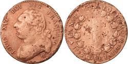 World Coins - Coin, France, 12 deniers français, 12 Deniers, 1792, Strasbourg,