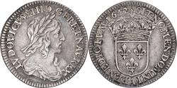 World Coins - France, Louis XIII, 1/12 Ecu, 1642, Paris, Silver, , Gadoury:46