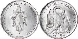 World Coins - Coin, VATICAN CITY, Paul VI, 5 Lire, 1971, Roma, , Aluminum, KM:118