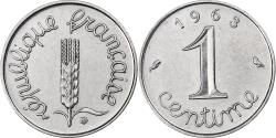World Coins - France, 1 Centime, Épi, 1963, Paris, Stainless Steel, , Gadoury:91