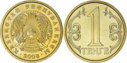 World Coins - Coin, Kazakhstan, Tenge, 2004, , Nickel-brass, KM:23