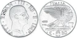 World Coins - Coin, Italy, Vittorio Emanuele III, 50 Centesimi, 1939, Rome,