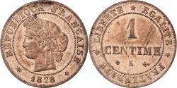 World Coins - France, Centime, Cérès, 1878, Bordeaux, Bronze,