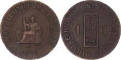World Coins - Coin, FRENCH COCHIN CHINA, Cent, 1879