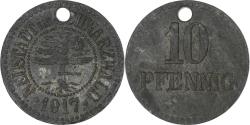 World Coins - Germany, Stadt Neustadt im Schwarzwald, 10 Pfennig, 1917, Holed, , Zinc