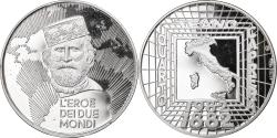 World Coins - Italy, Medal, L'Eroe Dei Due Mondi, Quarter Teano Caprera, 1982, , Silver