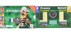 World Coins - Coin, France, Finale France-Brésil, 5 Francs, 1998, Monnaie de Paris, BU