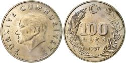 World Coins - Turkey, 100 Lira, 1987, Copper-Nickel-Zinc, , KM:967